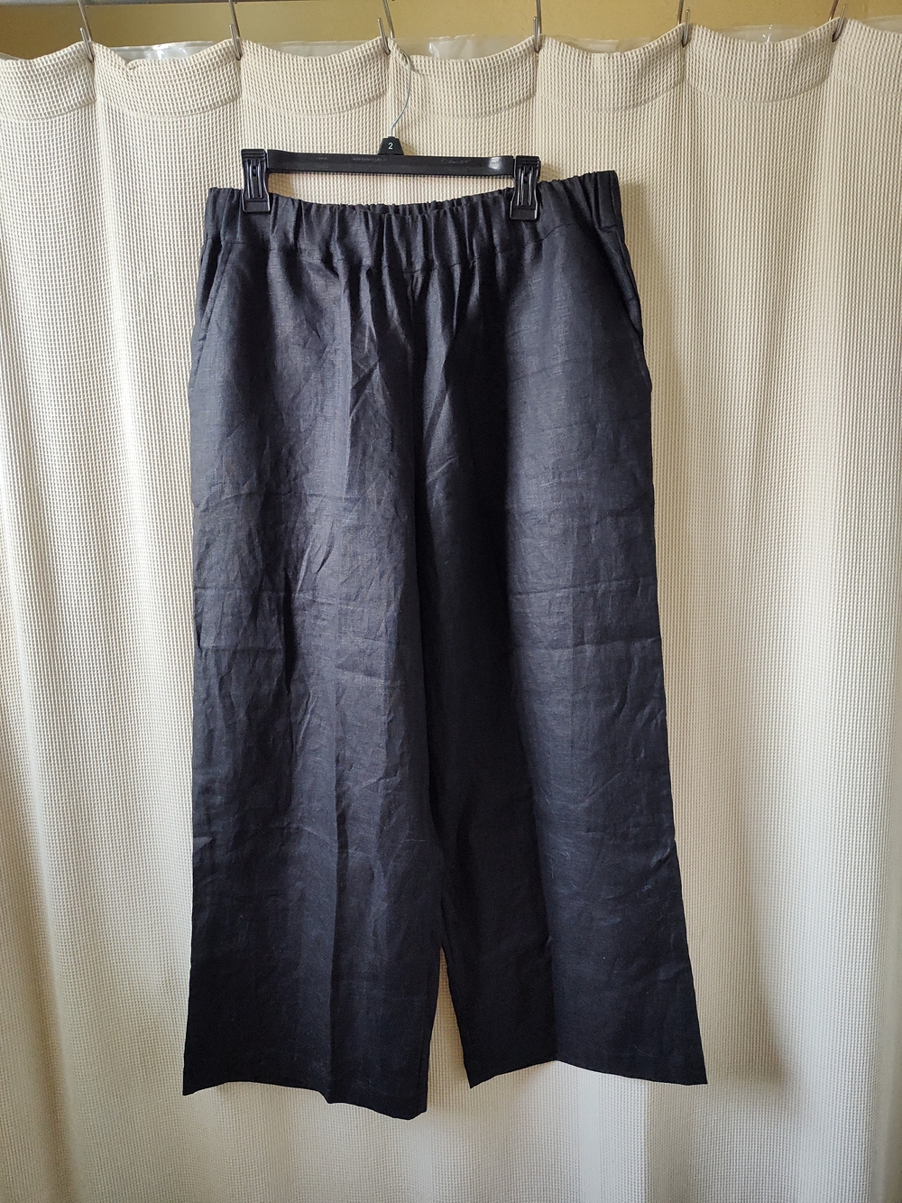La Petite Alice Linen Wide Leg Pants